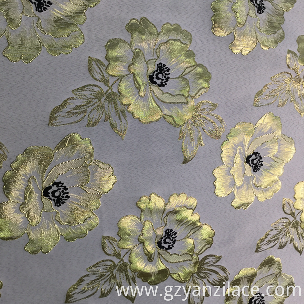 Floral Jacquard Fabric